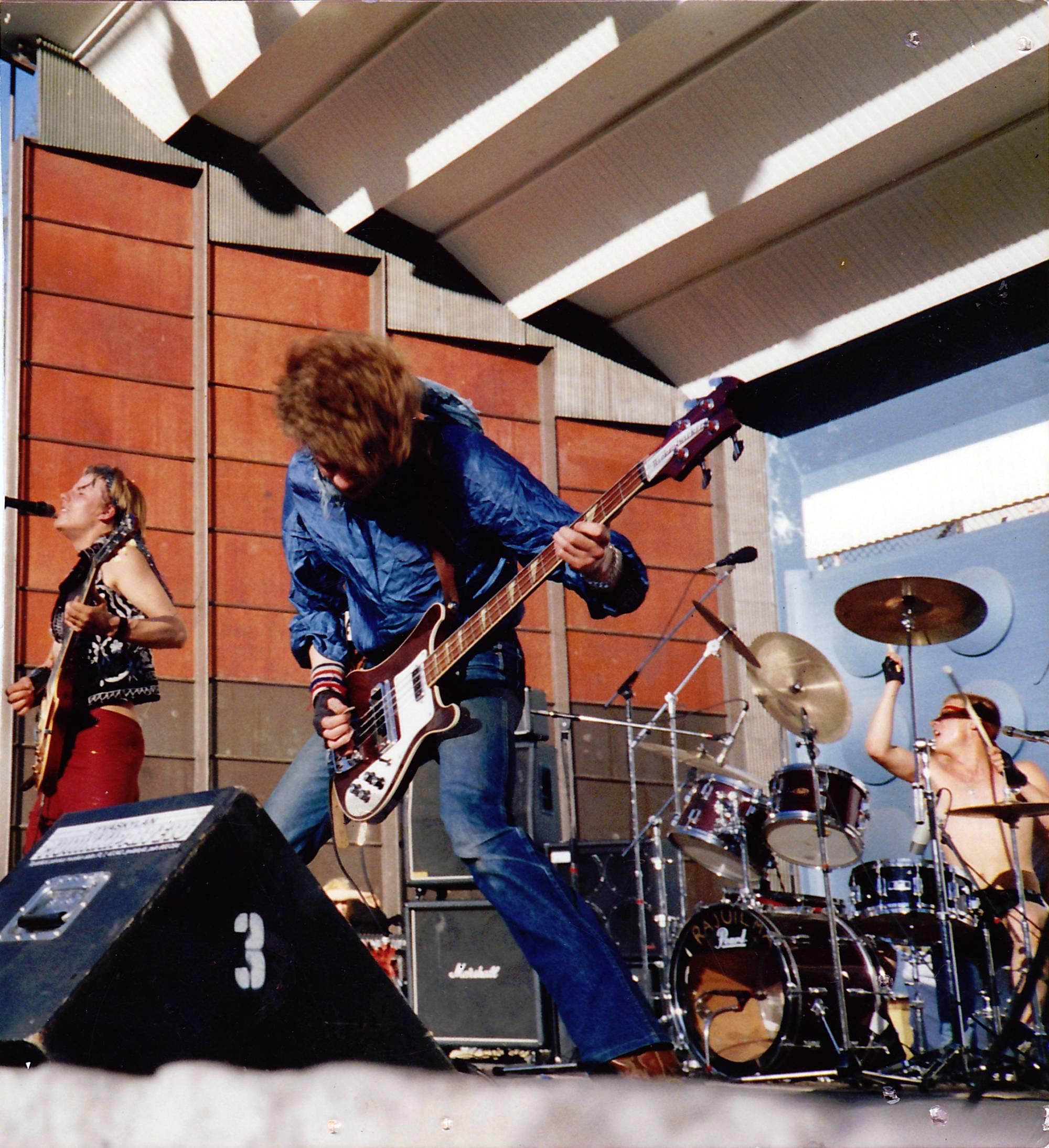 Triona Lounaispuistossa 1985.